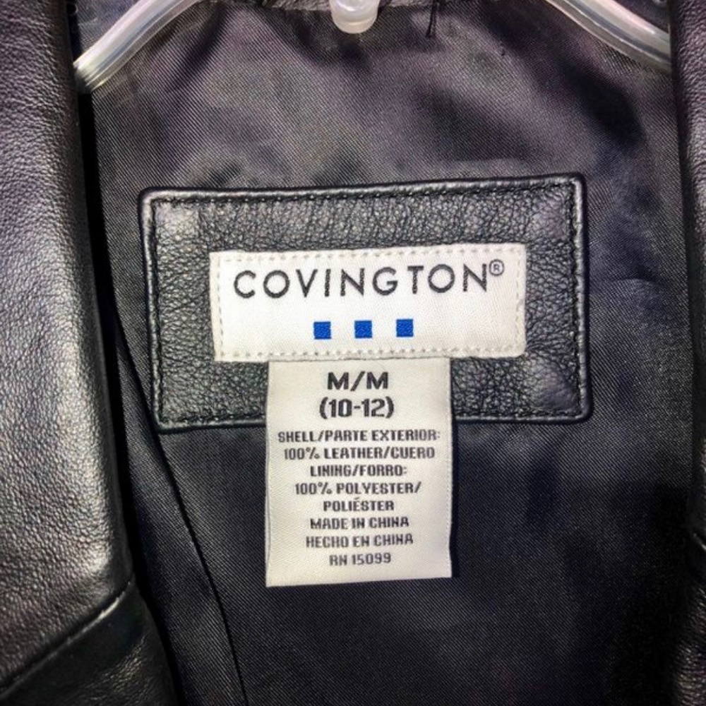 Women's Leather Jacket - Picture 2 of 2